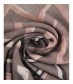 Damen Loop Schal, schmal, rosa