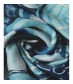 Damen Halstuch, blau