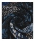 Damen Loop Schal, blau