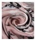 Damen Loop Schal, schmal, rosa