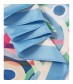Damen Nickituch, blau