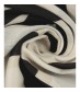 Damen Loop Schal, schmal, creme