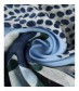 Damen Halstuch, schmal, blau