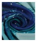 Schal, blau
