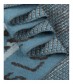 Schal, blau