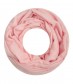 Loop Schal - einfarbig, rosa