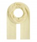Schal, hellgelb