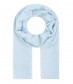 Schal, hellblau