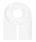 Damen Halstuch, XL - einfarbig, weiß