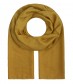 Damen Halstuch, XL - einfarbig, senfgelb