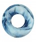 Schal, blau