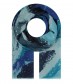 Schal, blau