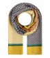 Schal, gelb