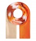 Schal, orange