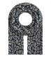 Schal, schwarz