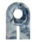 Schal, blau