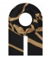 Schal, braun