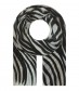 Schal, schwarz
