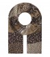 Schal, braun