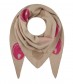 Schal, beige
