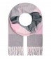 Schal, rosa