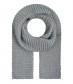 Schal, grau