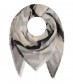 Schal, grau