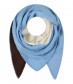 Schal, hellblau