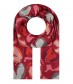 Damen Halstuch, schmal, rot