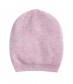 Basic Beanie Mütze - Feinstrick, rosa