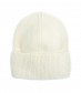 Basic Beanie Mütze - Feinstrick, offwhite