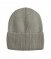 Basic Beanie Mütze - Feinstrick, grau